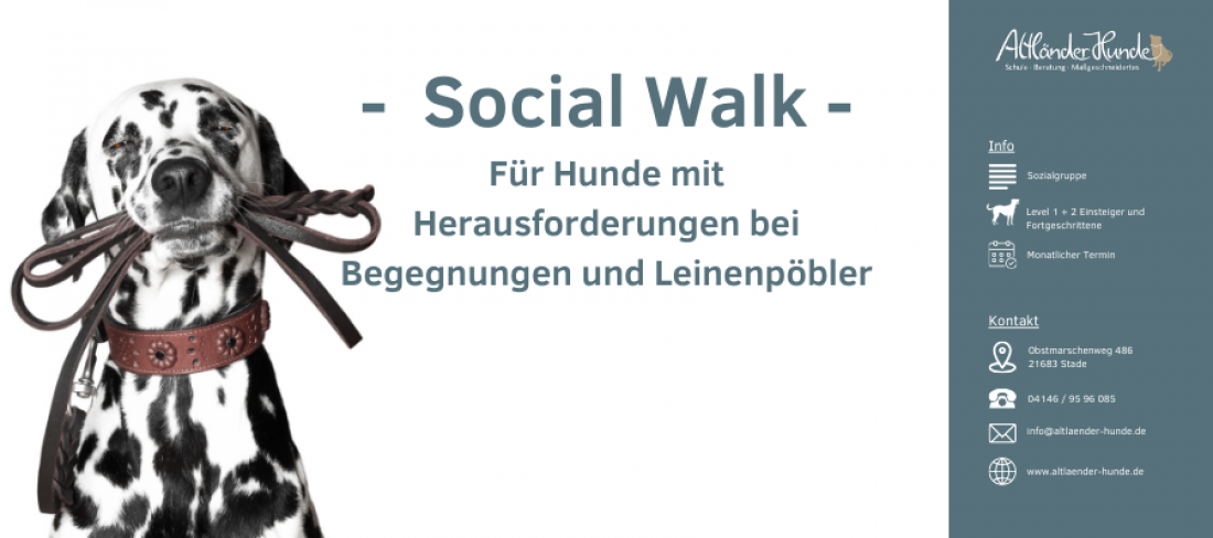 Social Walk für Herausforderungen bei Begegnungen