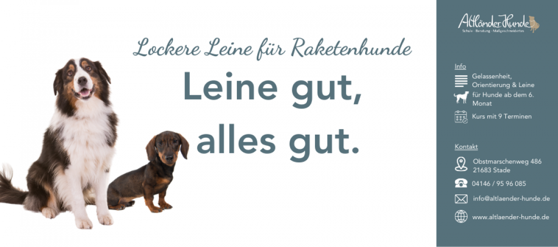 Leine gut, alles gut.