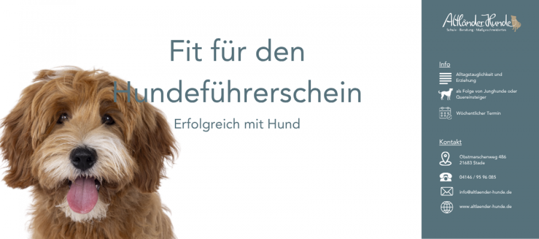Fit für den Hundeführerschein