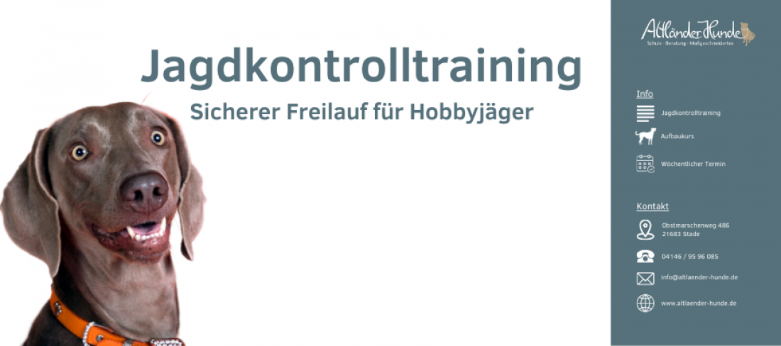Jagdkontrolltraining - Freilauf für Hobbyjäger (Warteliste)